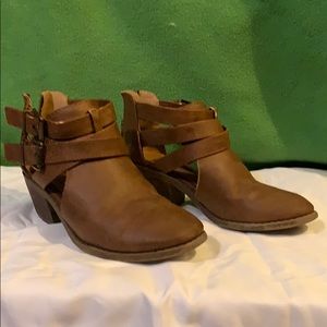 Girls, ankle vegan booties